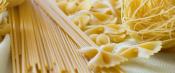 Pasta varieties in soft focus