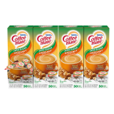 Coffee mate Zero Sugar Hazelnut Liquid Creamer Singles 0.375 Fl Oz (Pack of 200) in pack