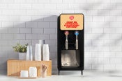 coffee mate bulk liquid creamer two head dispenser