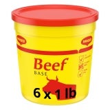 Maggi Beef Base (No Added MSG)* Gluten Free 6 x 1 pound