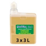 SUNKIST Lemonade Flavored Beverage Base Frozen Concentrate 5+1 Case of 3 - 3L Express Pak Bottles