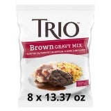Trio Brown Gravy Mix 8 x 13.37 ounces