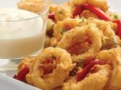 Crispy Calamari with Alfredo Sauce, Gluten Free*