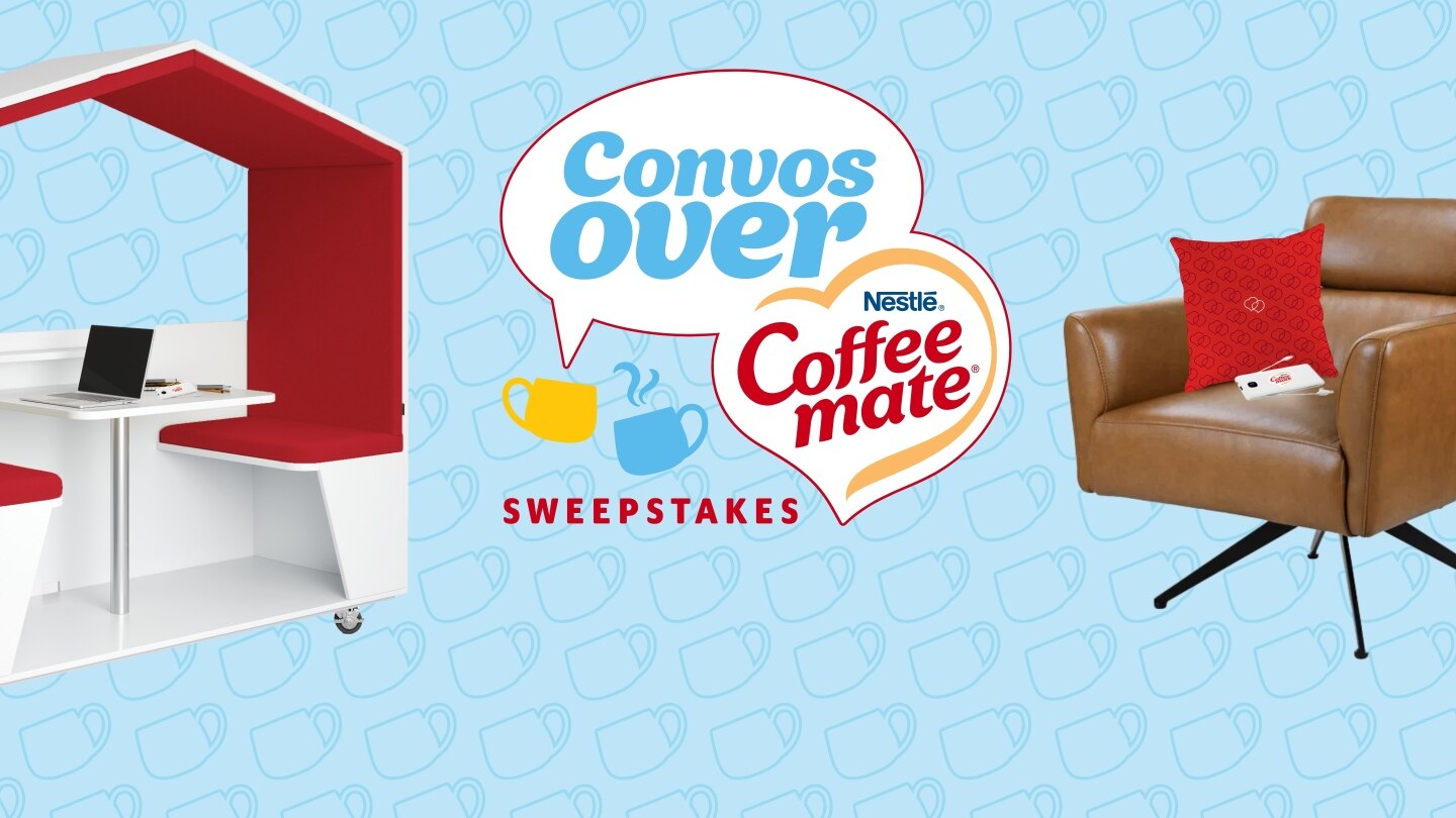 Conversation pod for Convos over Coffee mate